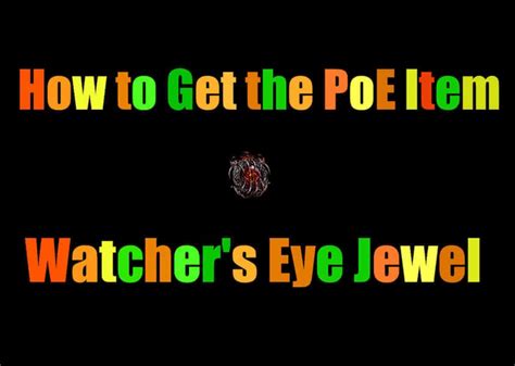 watchers eye poe|poe eye to eye.